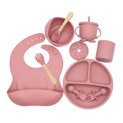 High Quality Silicone Baby tableware Set