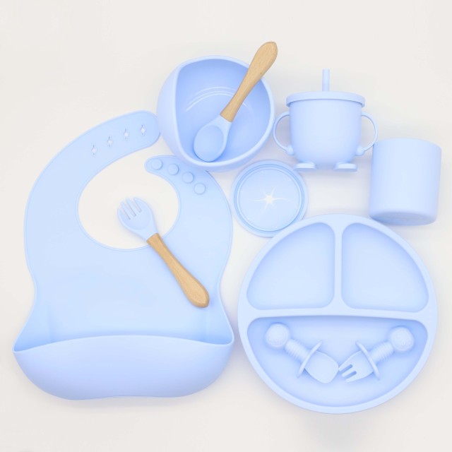 High Quality Silicone Baby tableware Set